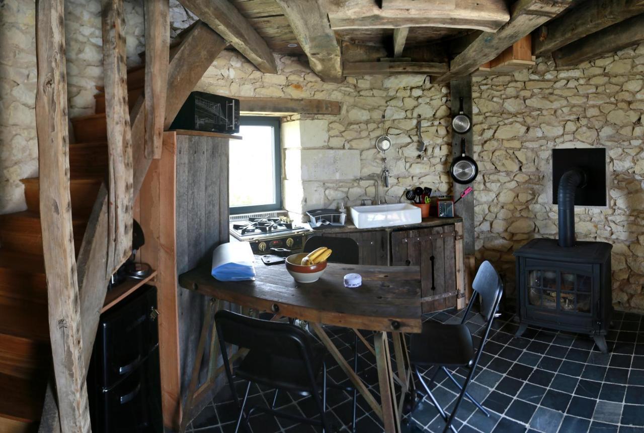 ノワイェ・シュル・シェール Le Moulin De La Motte Baudoinヴィラ エクステリア 写真