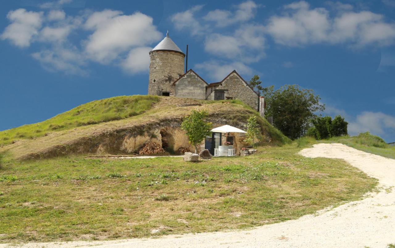 ノワイェ・シュル・シェール Le Moulin De La Motte Baudoinヴィラ エクステリア 写真