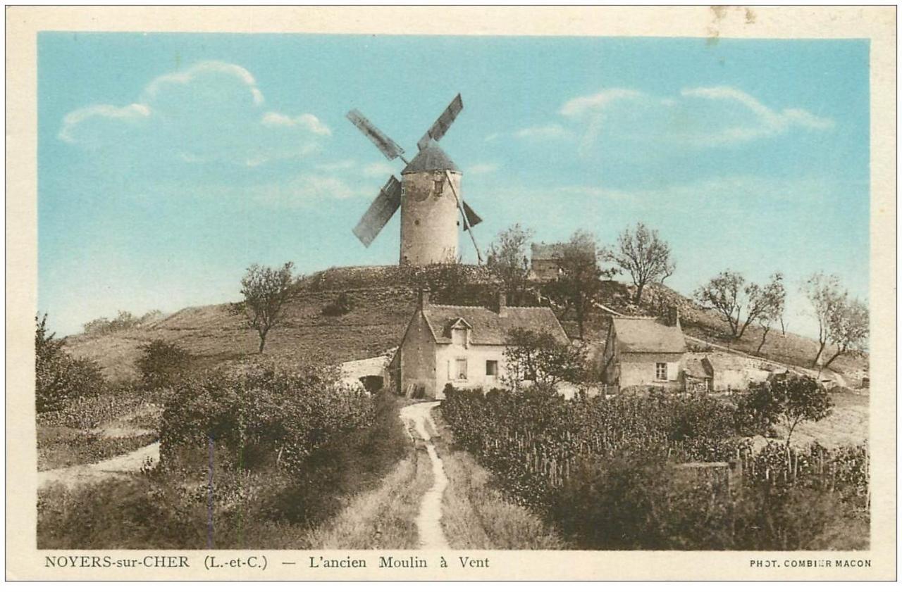 ノワイェ・シュル・シェール Le Moulin De La Motte Baudoinヴィラ エクステリア 写真